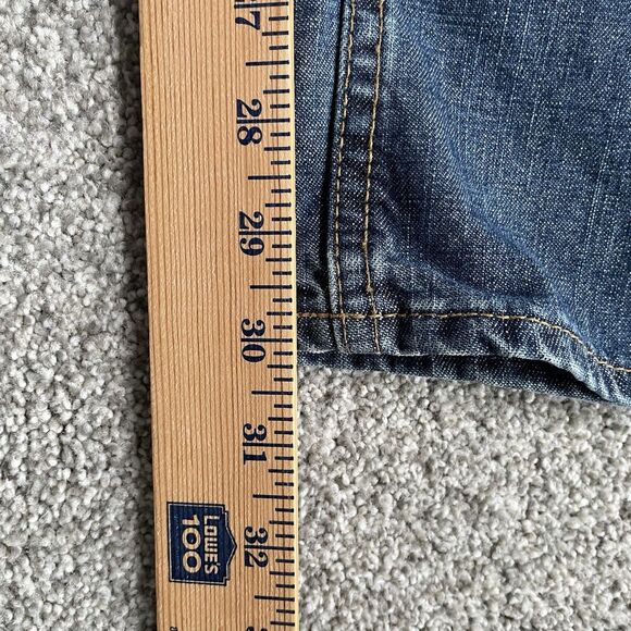 Gap Loose Fit Straight Leg Women's Jeans Blue Faded Denim Size 8 Regular NEW - Picture 10 of 12